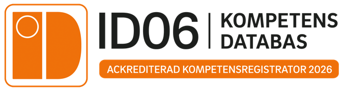 ID06 Kompetensdatabas — ackrediterad kompetensregistrator 2026